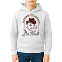 Rootin Tootin Cowboy Advice | Poss Possum Opossum Kids Hoodie
