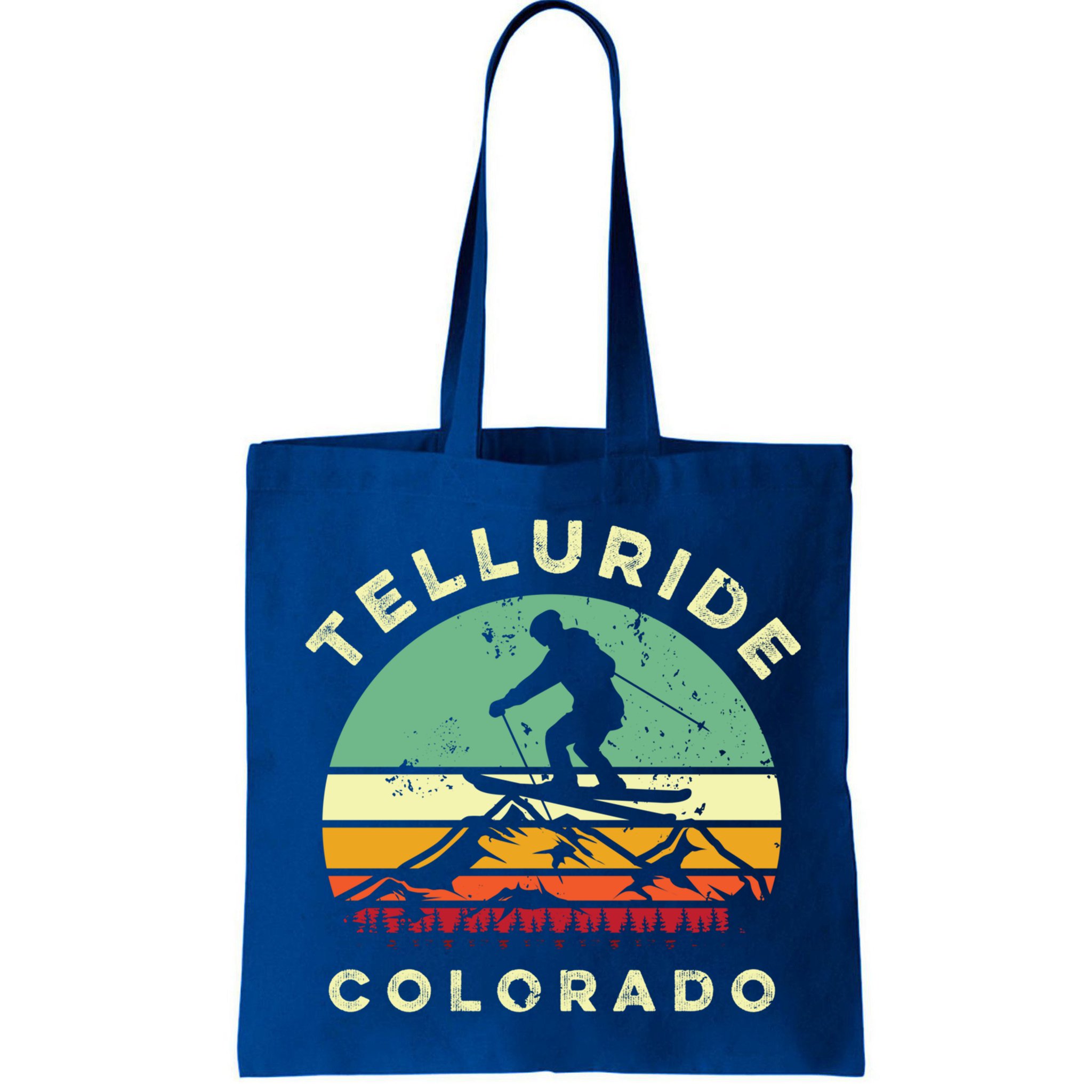 Retro Telluride Colorado Skiing Vintage Skier 70s Ski Lover Cute Gift Bag