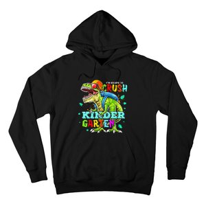 Ready To Crush Kindergarten Dinosaur Back to School Hoodie