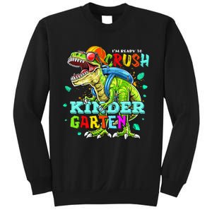 Ready To Crush Kindergarten Dinosaur Back to School Sweatshirt