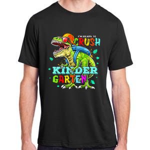 Ready To Crush Kindergarten Dinosaur Back to School Adult ChromaSoft Performance T-Shirt