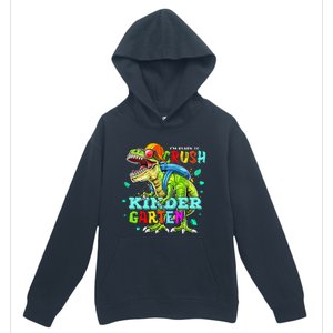 Ready To Crush Kindergarten Dinosaur Back to School Urban Pullover Hoodie