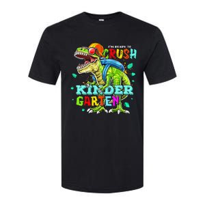 Ready To Crush Kindergarten Dinosaur Back to School Softstyle CVC T-Shirt