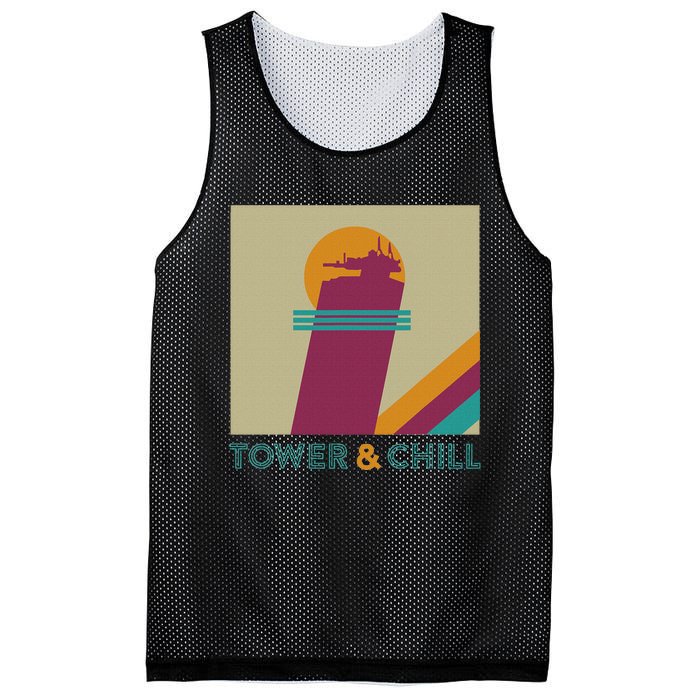 Retro Tower & Chill Gamer Titan Hunter Warlock Mesh Reversible Basketball Jersey Tank