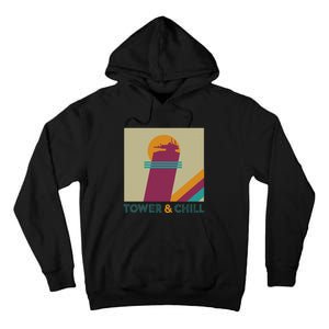 Retro Tower & Chill Gamer Titan Hunter Warlock Tall Hoodie