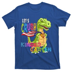 Ready To Crush Kindergarten 2035 Dinosaur Back To School T-Shirt