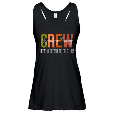 Respiratory Therapist Crew Pulmonary Ladies Essential Flowy Tank