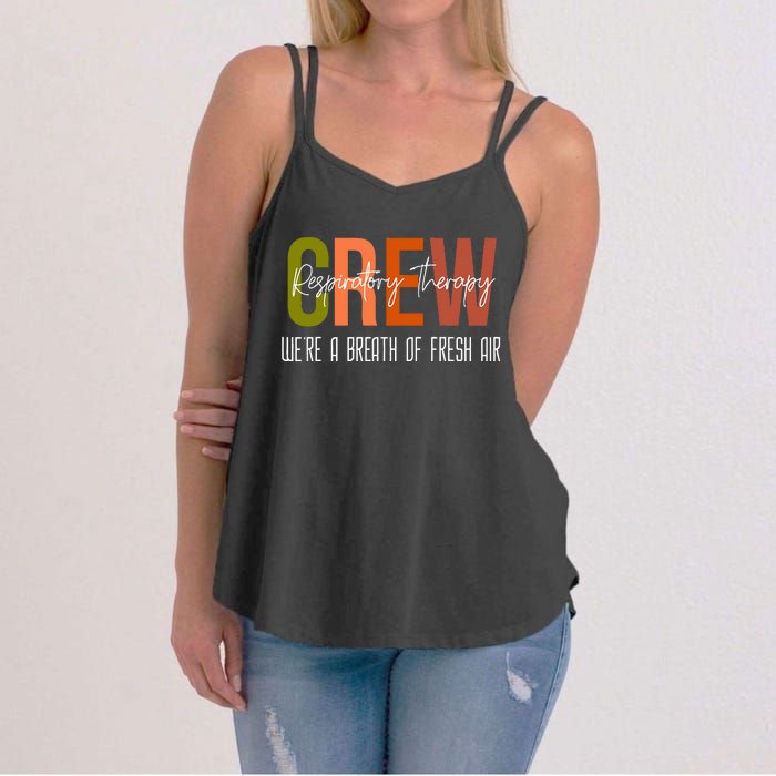 Respiratory Therapist Crew Pulmonary Women's Strappy Tank