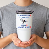 Running The Country Is Like Riding A Bike Biden Falling Meme Tumbler