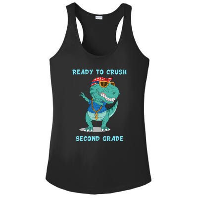 Ready To Crush Second Grade Back To School Ladies PosiCharge Competitor Racerback Tank