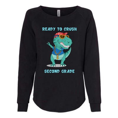 Ready To Crush Second Grade Back To School Womens California Wash Sweatshirt