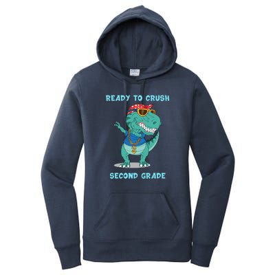 Ready To Crush Second Grade Back To School Women's Pullover Hoodie