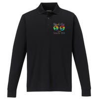 Retired Teacher Class Of 2025 Retirement School Gift Performance Long Sleeve Polo