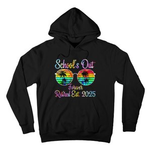 Retired Teacher Class Of 2025 Retirement School Gift Hoodie