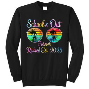 Retired Teacher Class Of 2025 Retirement School Gift Sweatshirt