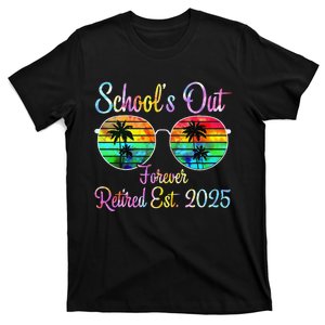 Retired Teacher Class Of 2025 Retirement School Gift T-Shirt