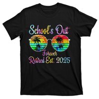 Retired Teacher Class Of 2025 Retirement School Gift T-Shirt