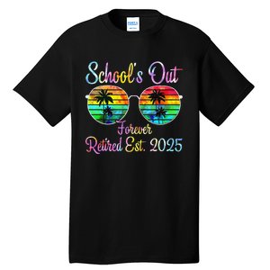 Retired Teacher Class Of 2025 Retirement School Gift Tall T-Shirt