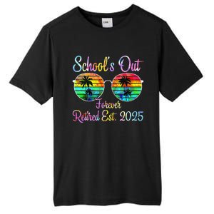 Retired Teacher Class Of 2025 Retirement School Gift Tall Fusion ChromaSoft Performance T-Shirt