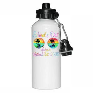 Retired Teacher Class Of 2025 Retirement School Gift Aluminum Water Bottle