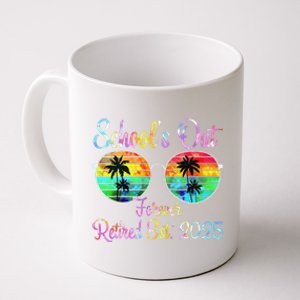 Retired Teacher Class Of 2025 Retirement School Gift Coffee Mug