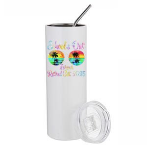 Retired Teacher Class Of 2025 Retirement School Gift Stainless Steel Tumbler