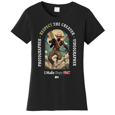 Respect The Creators. Shooters Women's T-Shirt