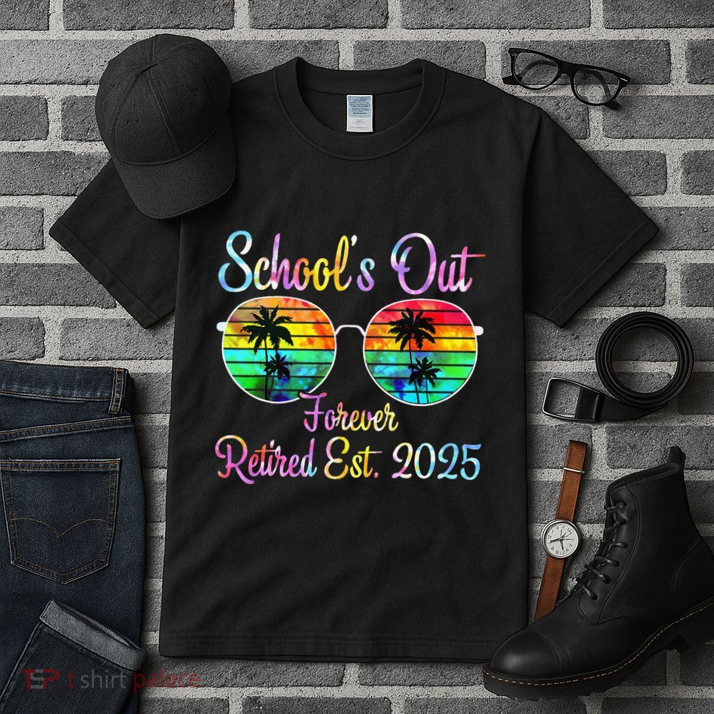 Retired Teacher Class Of 2025 Retirement School Tall T-Shirt