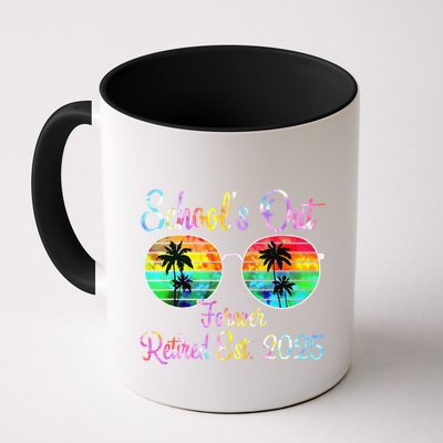 Retired Teacher Class Of 2025 Retirement School Mug