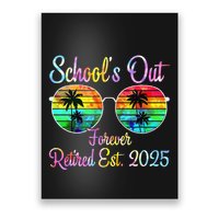 Retired Teacher Class Of 2025 Retirement School Poster
