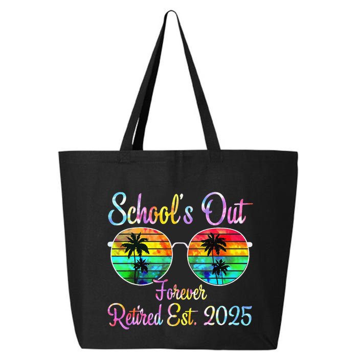 Retired Teacher Class Of 2025 Retirement School 25L Jumbo Tote