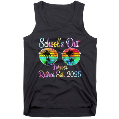 Retired Teacher Class Of 2025 Retirement School Tank Top