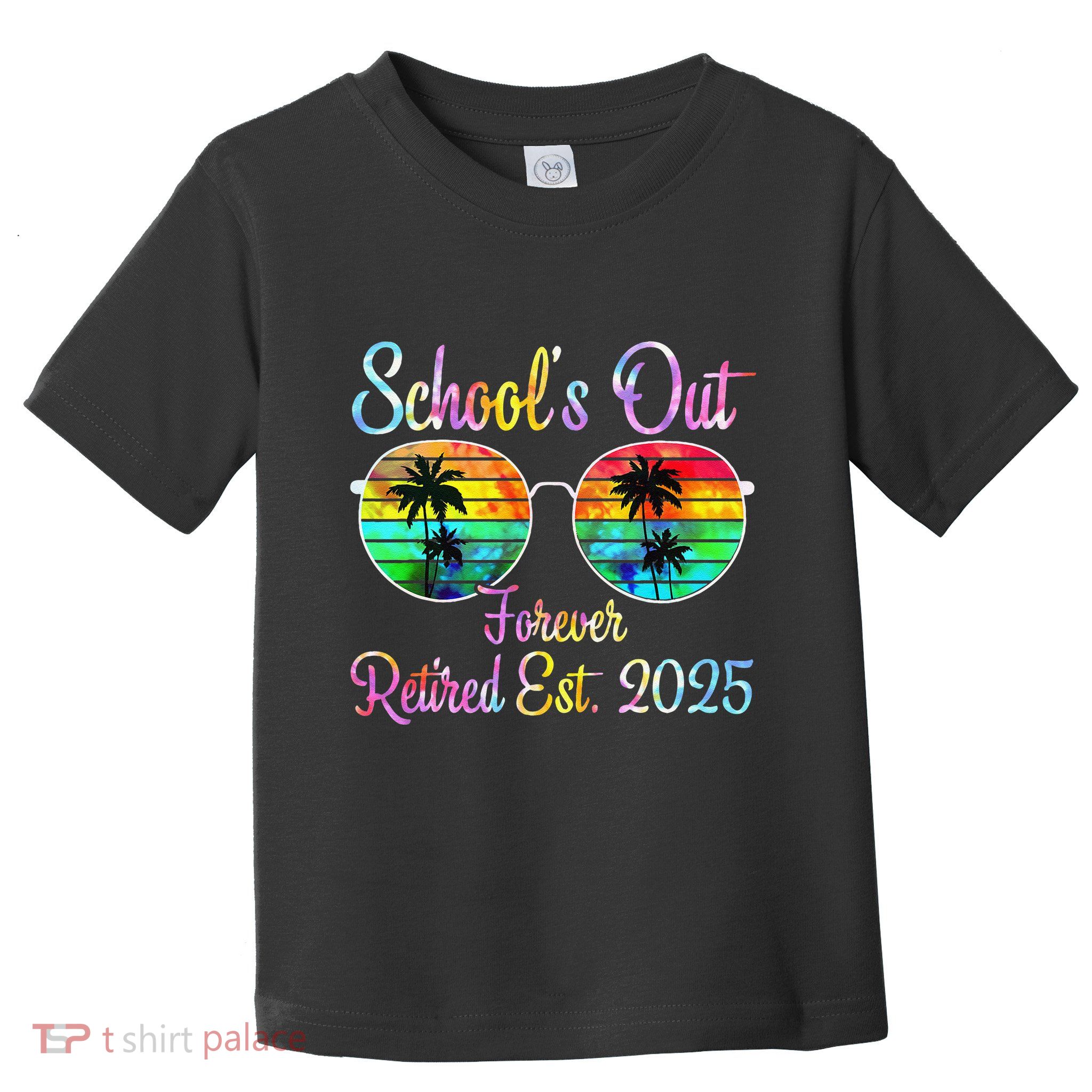 Retired Teacher Class Of 2025 Retirement School Toddler T-Shirt