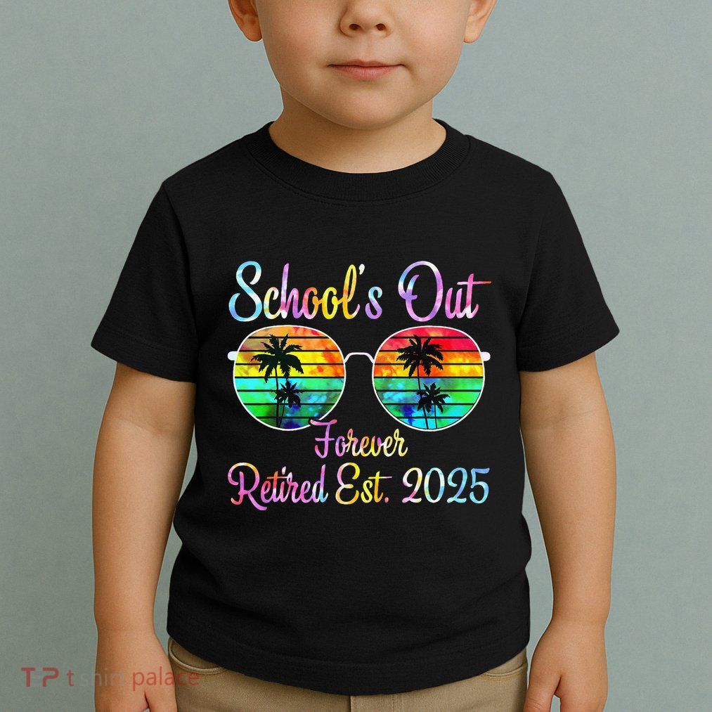 Retired Teacher Class Of 2025 Retirement School Toddler T-Shirt