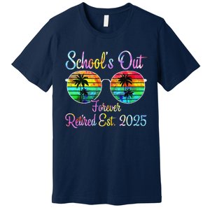 Retired Teacher Class Of 2025 Retirement School Premium T-Shirt