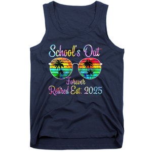 Retired Teacher Class Of 2025 Retirement School Tank Top