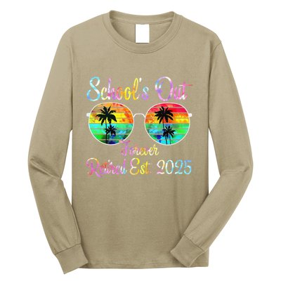 Retired Teacher Class Of 2025 Retirement School Long Sleeve Shirt