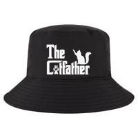 Retro The Cat Father Cat Lover Cat Dad Best Cat Meme Cool Comfort Performance Bucket Hat