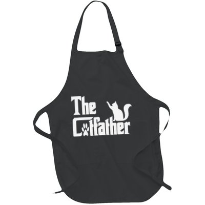 Retro The Cat Father Cat Lover Cat Dad Best Cat Meme Apron