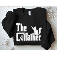 Retro The Cat Father Cat Lover Cat Dad Best Cat Meme Sweatshirt