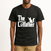 Retro The Cat Father Cat Lover Cat Dad Best Cat Meme Tall T-Shirt