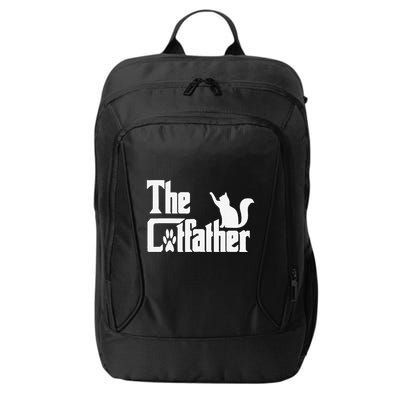 Retro The Cat Father Cat Lover Cat Dad Best Cat Meme City Backpack
