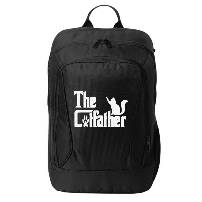Retro The Cat Father Cat Lover Cat Dad Best Cat Meme City Backpack