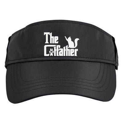 Retro The Cat Father Cat Lover Cat Dad Best Cat Meme Adult Drive Performance Visor
