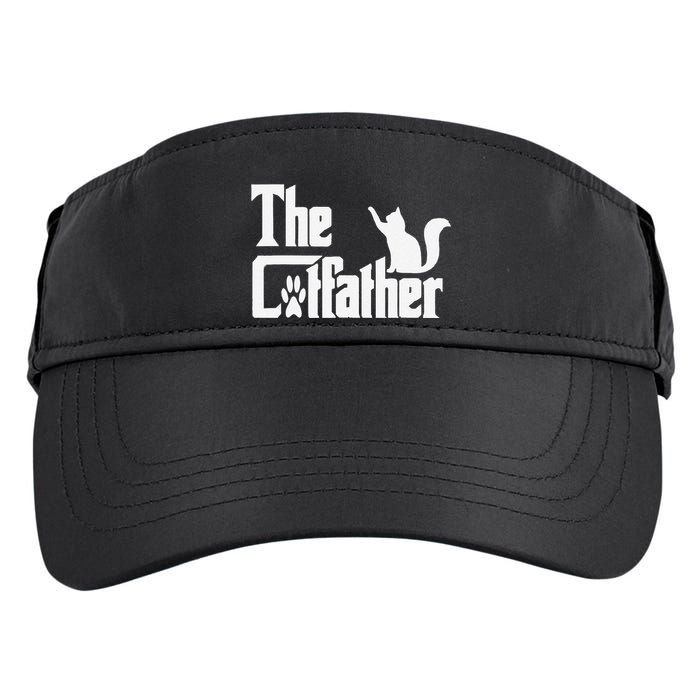 Retro The Cat Father Cat Lover Cat Dad Best Cat Meme Adult Drive Performance Visor