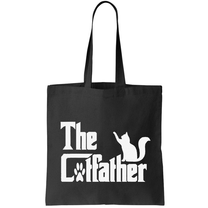 Retro The Cat Father Cat Lover Cat Dad Best Cat Meme Bag