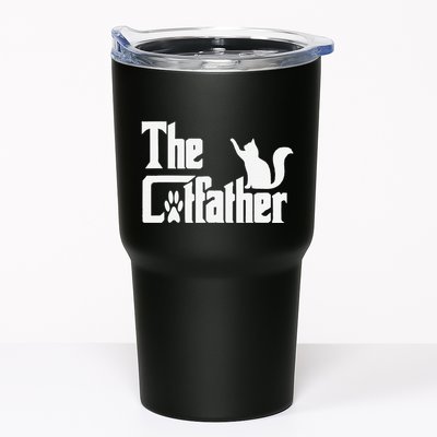 Retro The Cat Father Cat Lover Cat Dad Best Cat Meme Tumbler