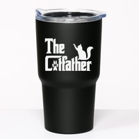 Retro The Cat Father Cat Lover Cat Dad Best Cat Meme Tumbler