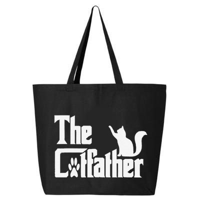 Retro The Cat Father Cat Lover Cat Dad Best Cat Meme 25L Jumbo Tote