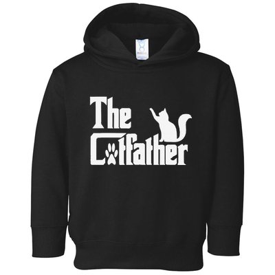 Retro The Cat Father Cat Lover Cat Dad Best Cat Meme Toddler Hoodie